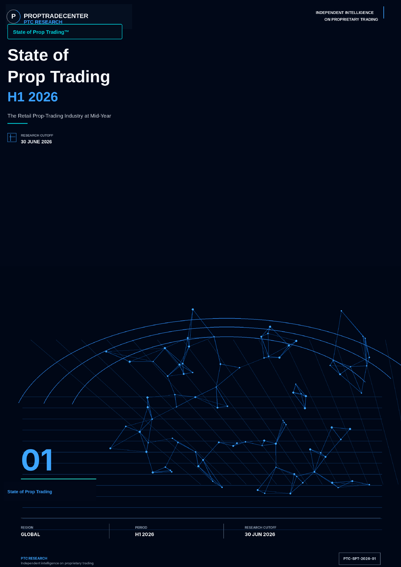 PTC Research — State of Prop Trading H1 2026, State Of Prop Trading, H1 2026
